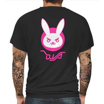 Overwatch Dva Bunny Spray Tee Shirt- Mens Back Print T-shirt | Favorety CA