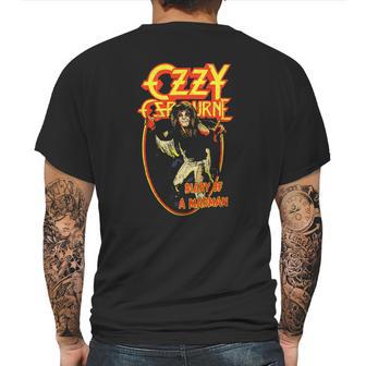 Ozzy Ozbourne A Madman Mens Back Print T-shirt | Favorety AU