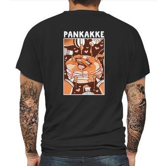 Pankakke Cake Mens Back Print T-shirt | Favorety