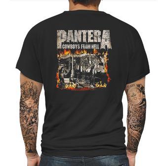 Pantera Cowboys From Hell Cover Mens Back Print T-shirt | Favorety