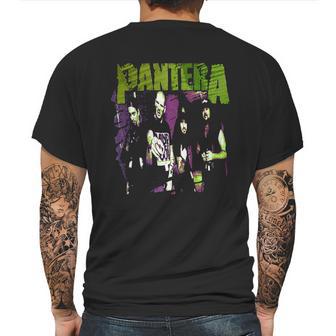 Pantera Official Vintage Group Sketch Mens Back Print T-shirt | Favorety CA