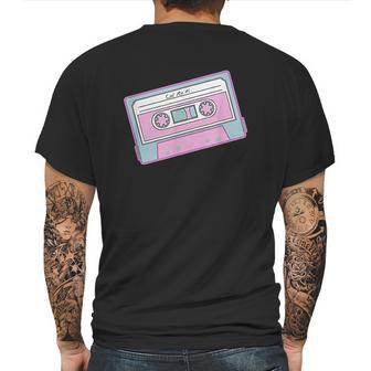 Pastel Goth Style Cartoon Tape Mens Back Print T-shirt | Favorety AU