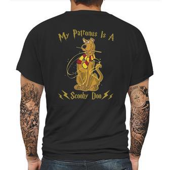 My Patronus Is A Scooby Doo Mens Back Print T-shirt | Favorety CA