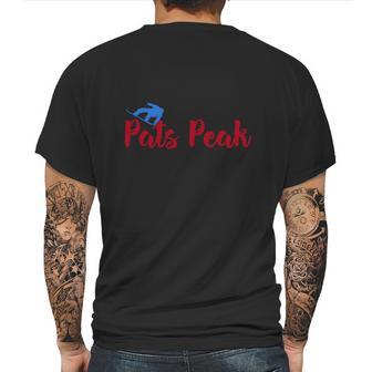 Pats Peak Ski &Amp Snow T-Shirt Mens Back Print T-shirt | Favorety