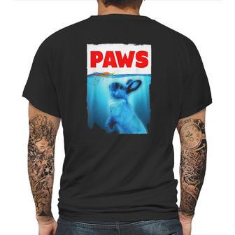 Paws Jaws Rabbit And Carrot Mens Back Print T-shirt | Favorety AU