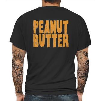 Peanut Butter Jelly Couples Friends Halloween Mens Back Print T-shirt | Favorety UK