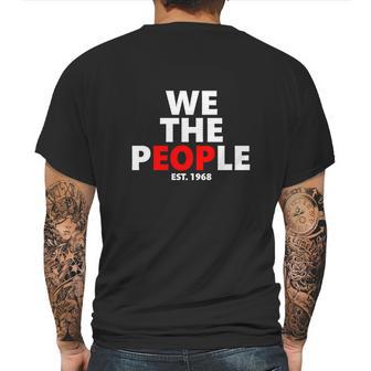 We The People Eop Ualbany College Mens Back Print T-shirt | Favorety