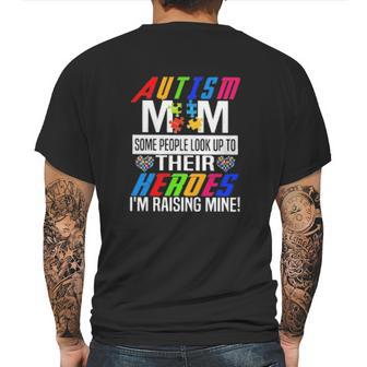 Some People Look Up To Their Herdes Mens Back Print T-shirt | Favorety UK