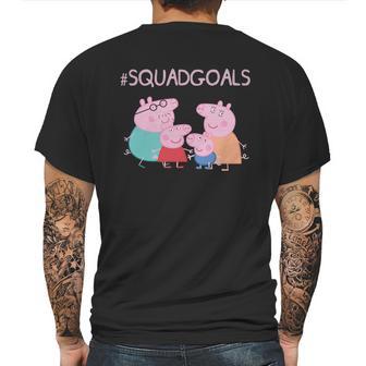 Peppa Pig Family Shirt Squad Goals Shirt Mens Back Print T-shirt | Favorety AU