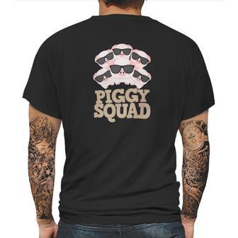 Perfect Pig Lover Gift Funny Piggy Squad Sunglasses Mens Back Print T-shirt | Favorety UK