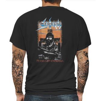 Persecution Mania Mens Back Print T-shirt | Favorety