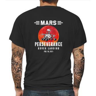 Perseverance Mars Rover Landing 2020 2021 Space Mens Back Print T-shirt | Favorety AU