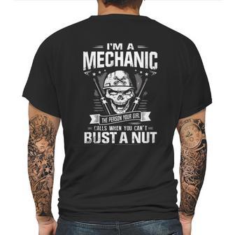 Person You Cant Bust A Nut Mens Back Print T-shirt | Favorety CA