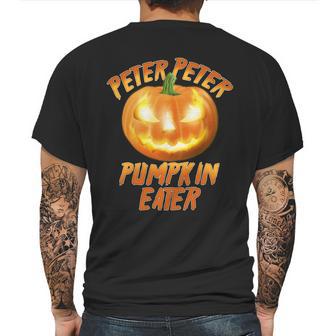 Peter Peter Pumpkin Eater Jackolantern Mens Back Print T-shirt | Favorety UK