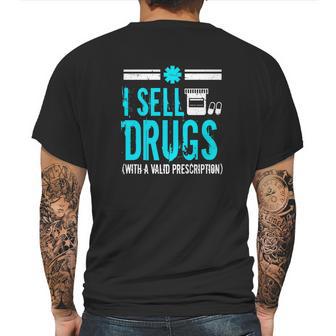 Pharmd Pharmacist Pharmacy Tech Funny Student Gift Mens Back Print T-shirt | Favorety AU