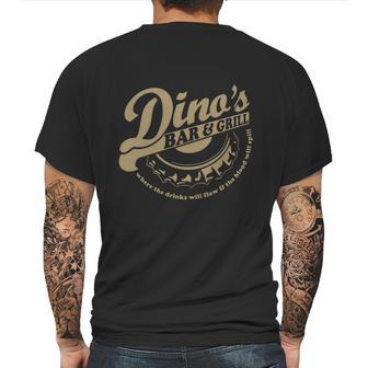 Phil Lynott Inspired Dinos Bar And Grill Mens Back Print T-shirt | Favorety CA