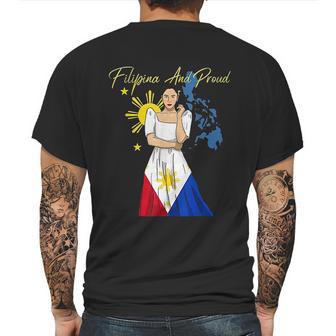 Philippines Pinay Filipina Pride Islands Flag Mens Back Print T-shirt | Favorety AU