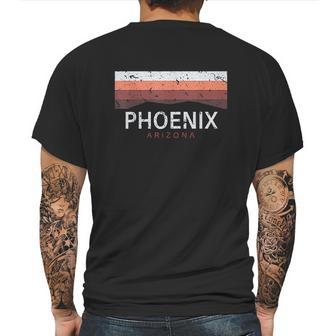 Phoenix Arizona Mountains Mens Back Print T-shirt | Favorety DE