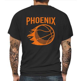 Phoenix Basketball Retro City Arizona State Bball Mens Back Print T-shirt | Favorety CA