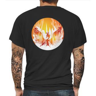 Phoenix Rising Mens Back Print T-shirt | Favorety DE