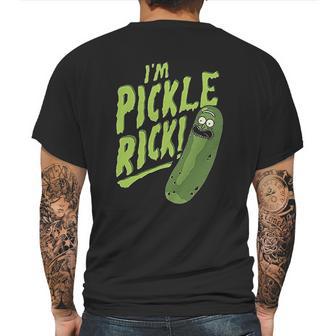 I Am Pickle Rick Mens Back Print T-shirt | Favorety AU