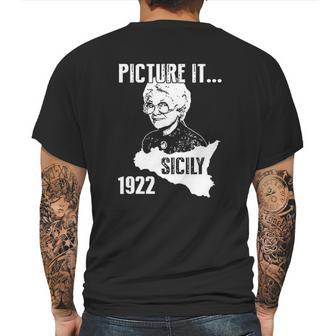 Picture It Sicily 1922 Golden Girls Mens Back Print T-shirt | Favorety