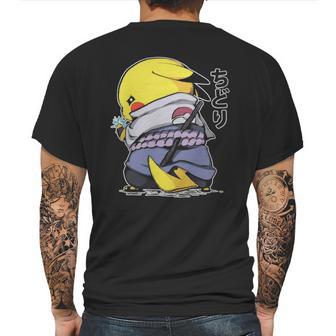 Pikachu Sasuke Naruto Chidori Mens Back Print T-shirt | Favorety CA