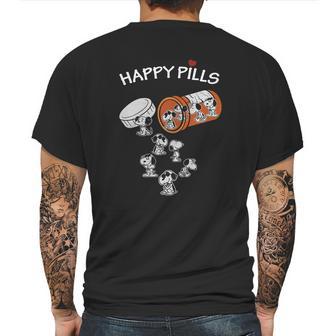 Pills Snoopy Mens Back Print T-shirt | Favorety UK