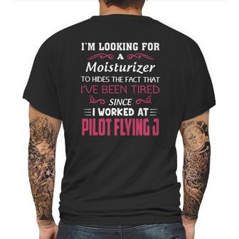 Pilot Flying J Mens Back Print T-shirt | Favorety