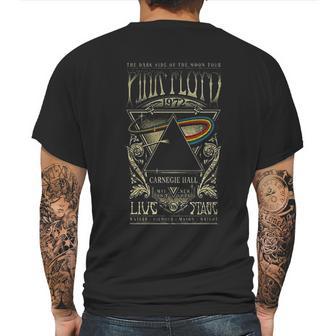 Pink Floyd Live At Carnegie Hall 1972 Poster Official Mens Back Print T-shirt | Favorety DE