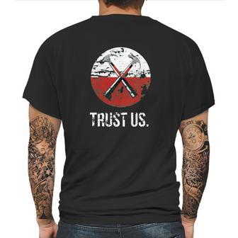 Pink Floyd Trust Us Worn T Shirt Mens Back Print T-shirt | Favorety UK