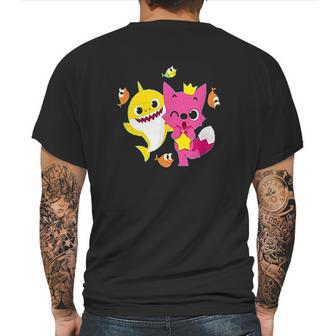 Pinkfong And Baby Shark Mens Back Print T-shirt | Favorety CA