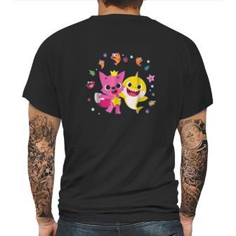 Pinkfong And Baby Shark Cheers Mens Back Print T-shirt | Favorety DE