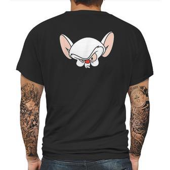 Pinky And The Brain Brain Mens Back Print T-shirt | Favorety CA