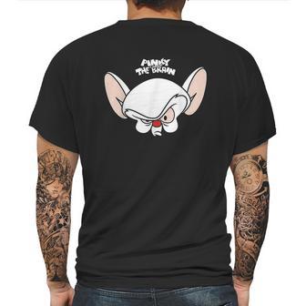 Pinky And The Brain Big Face Mens Back Print T-shirt | Favorety DE