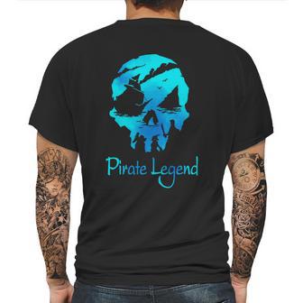 Pirate Legend Sea Of Thieves Skull Versiont Shirt T Shirt Tee Mens Back Print T-shirt | Favorety AU