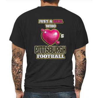 Pittsburgh Football Retro Vintage Pennsylvania Steele Mens Back Print T-shirt | Favorety AU