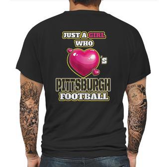 Pittsburgh Football Retro Vintage Pennsylvania Steeler Mens Back Print T-shirt | Favorety CA