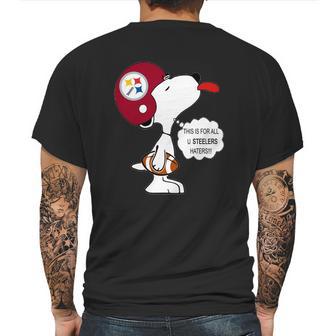 Pittsburgh Steeler This Is For All U Haters Tshirt Mens Back Print T-shirt | Favorety CA