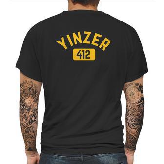 Pittsburgh Yinzer 412 Steel City Yinz Pennsylvania Home Mens Back Print T-shirt | Favorety AU