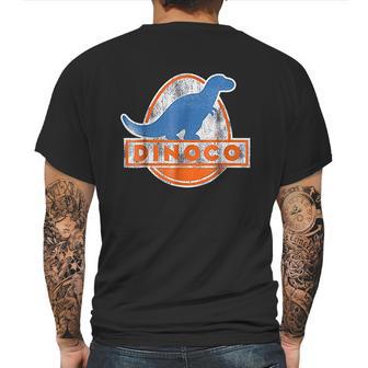 Pixar Cars Iconic Dinoco Dinosaur Logo Mens Back Print T-shirt | Favorety AU