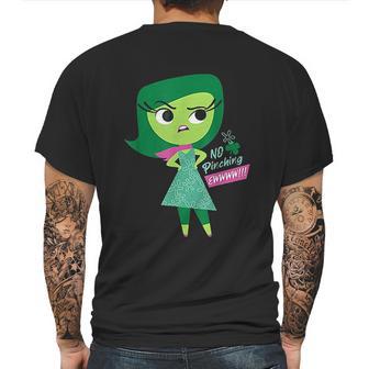 Pixar Inside Out Disgust Ew No Pinching St Patricks Day Mens Back Print T-shirt | Favorety CA