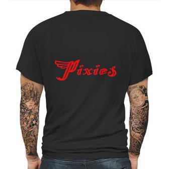 Pixies Band Logo Art Wing Red Mens Back Print T-shirt | Favorety AU