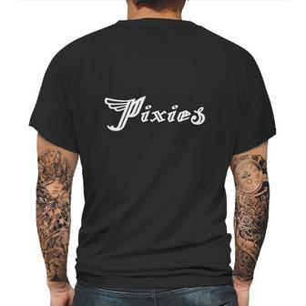 Pixies Band Logo Art Wing White Mens Back Print T-shirt | Favorety