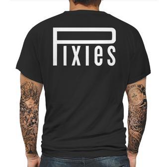 Pixies Band Logo Music Band Logo White Mens Back Print T-shirt | Favorety