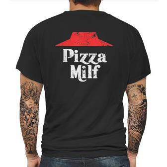 Pizza Milf Mens Back Print T-shirt | Favorety AU