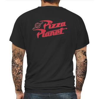 Pizza Planet Delivery Express Mens Back Print T-shirt | Favorety CA