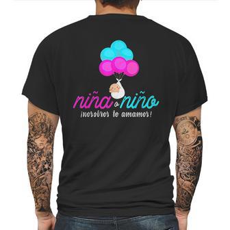 Playera Nina O Nino Latino Para Revelacion De Genero Bebe Mens Back Print T-shirt | Favorety UK