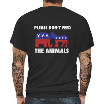 Please Dont Feed The Animals 2020 Mens Back Print T-shirt | Favorety CA