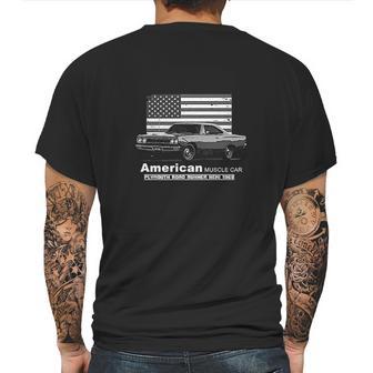 Plymouth Road Runner Hemi American Muscle Car 60S 70S Mens Back Print T-shirt | Favorety CA